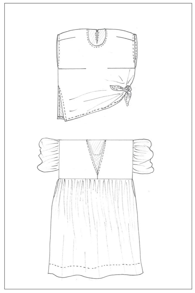 Birgitta Helmersson - Zero Waste Soft Blouse and Dress - PDF Pattern