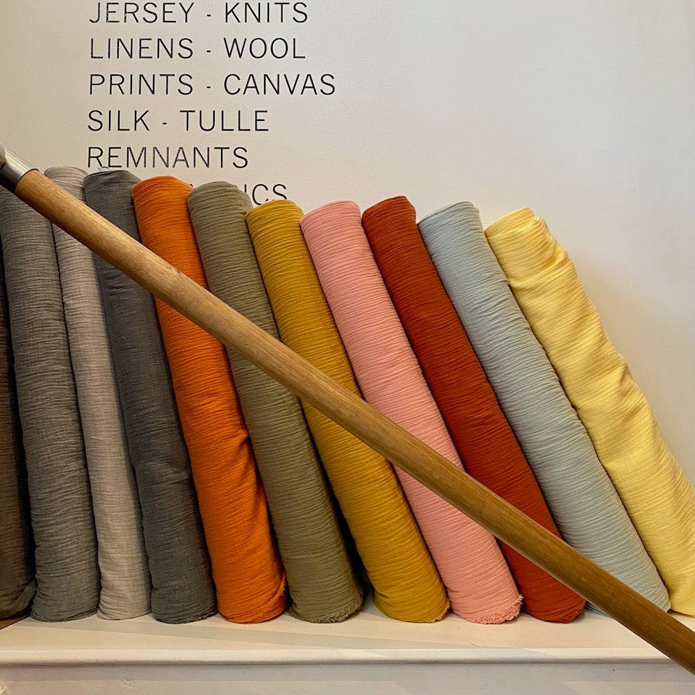 Cotton Double Gauze - Terracotta