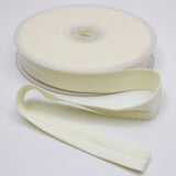 Cotton Stretch Jersey Binding 18mm - Cream