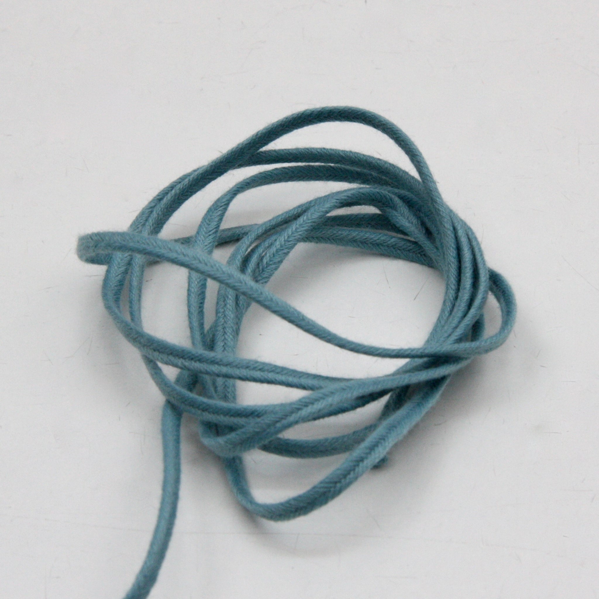 Cotton Russian Braid 3mm - Duck Egg