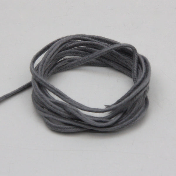 Cotton Russian Braid 3mm - Grey