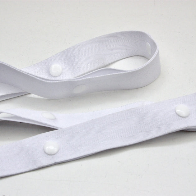 Popper Tape 25mm - White