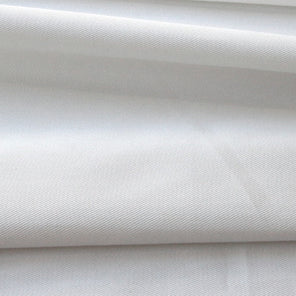 Organic Cotton Superfine Twill - White
