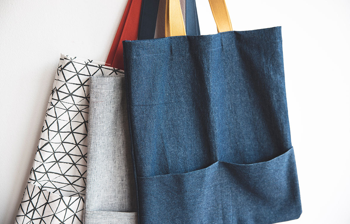 Introduction to Machine Sewing: Make a Tote Bag Or Envelope Cushion