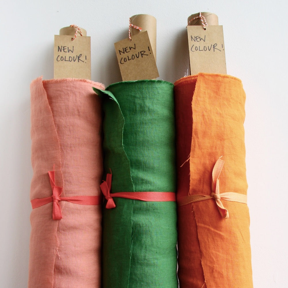 European Washed Linen - Shamrock