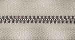 Metal Trouser Zip - Beige 572