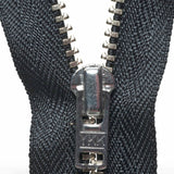 Metal Trouser Zip - Black 580