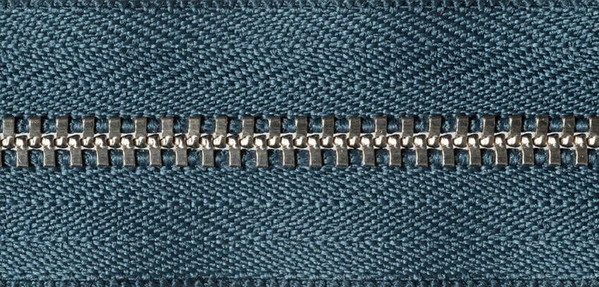 Metal Trouser Zip - Charcoal 579