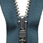 Metal Trouser Zip - Charcoal 579