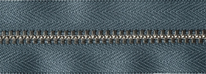 Metal Trouser Zip - Dark Grey 578