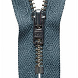 Metal Trouser Zip - Dark Grey 578