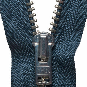 Metal Trouser Zip - Dark Navy 560