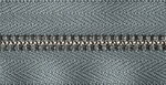 Metal Trouser Zip - Mid Grey 577