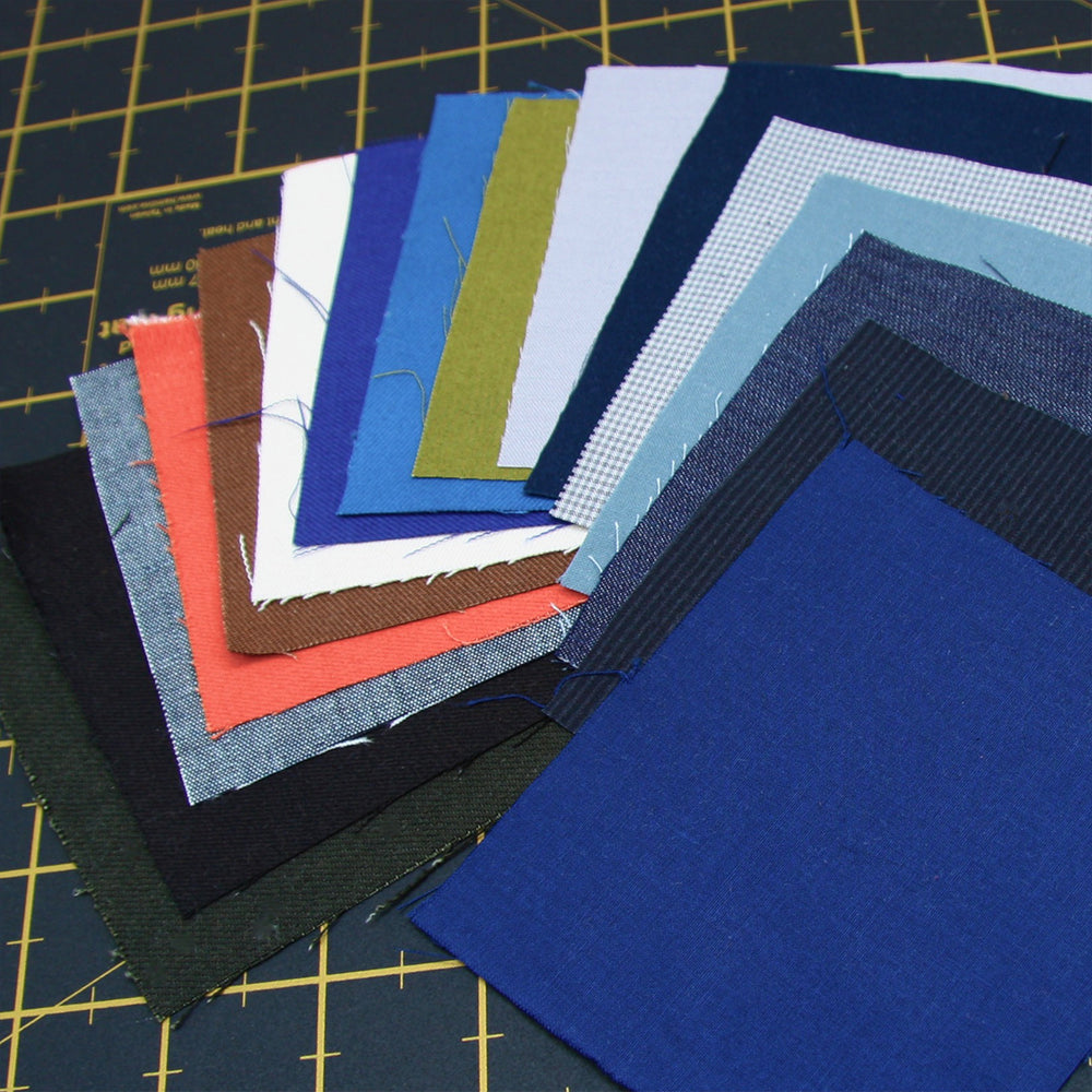 Trouser Weight Fabrics - Cotton - Swatches