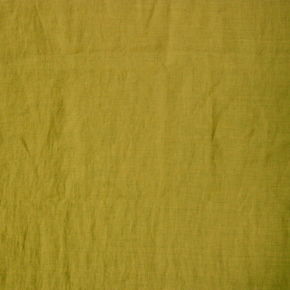 European Washed Linen - Turmeric