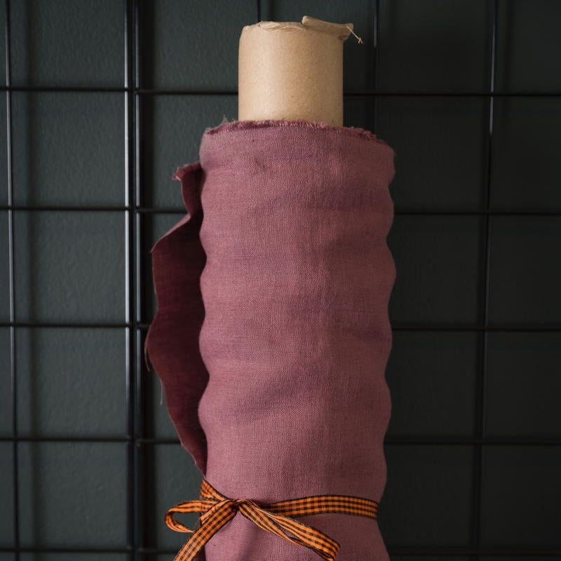 European Washed Linen - Tyrian