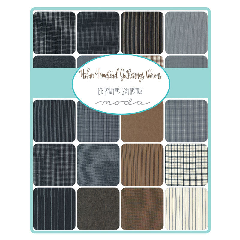 Primitive Gatherings - Urban Homestead Gatherings Wovens - Charm Packs