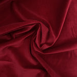 Cotton Velvet - Crimson