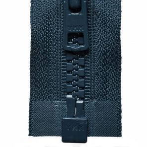 Heavy Vislon Open-Ended Zip - Dark Navy 560