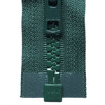 Vislon Open-Ended Chunky Zip - Forest Green 890
