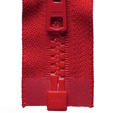 Vislon Open-Ended Chunky Zip - Red 519