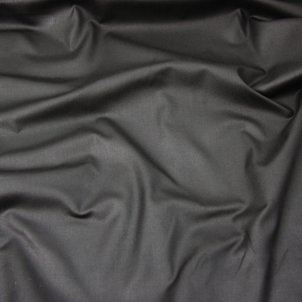 black water proof british waxed cotton oil cloth fabric