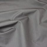 grey water proof british waxed cotton oil cloth fabric