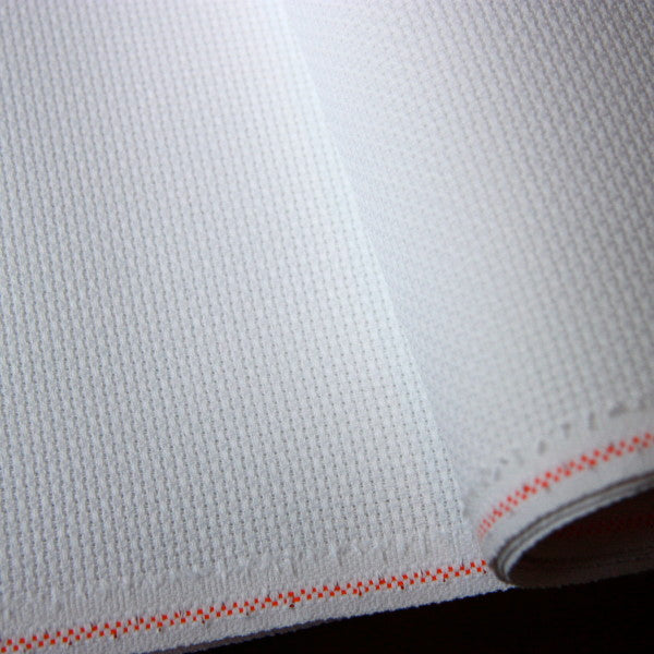 Cotton Aida Fabric - 14 Count - White