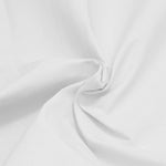 plain wide cotton fabric in white