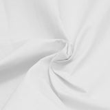plain wide cotton fabric in white