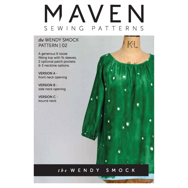 Maven Patterns - The Wendy Smock Top
