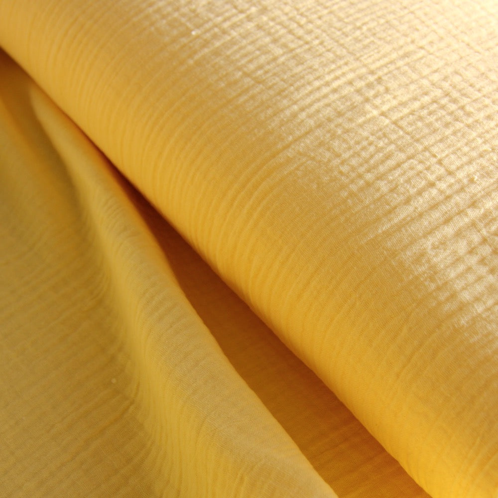 Cotton Double Gauze - Yellow