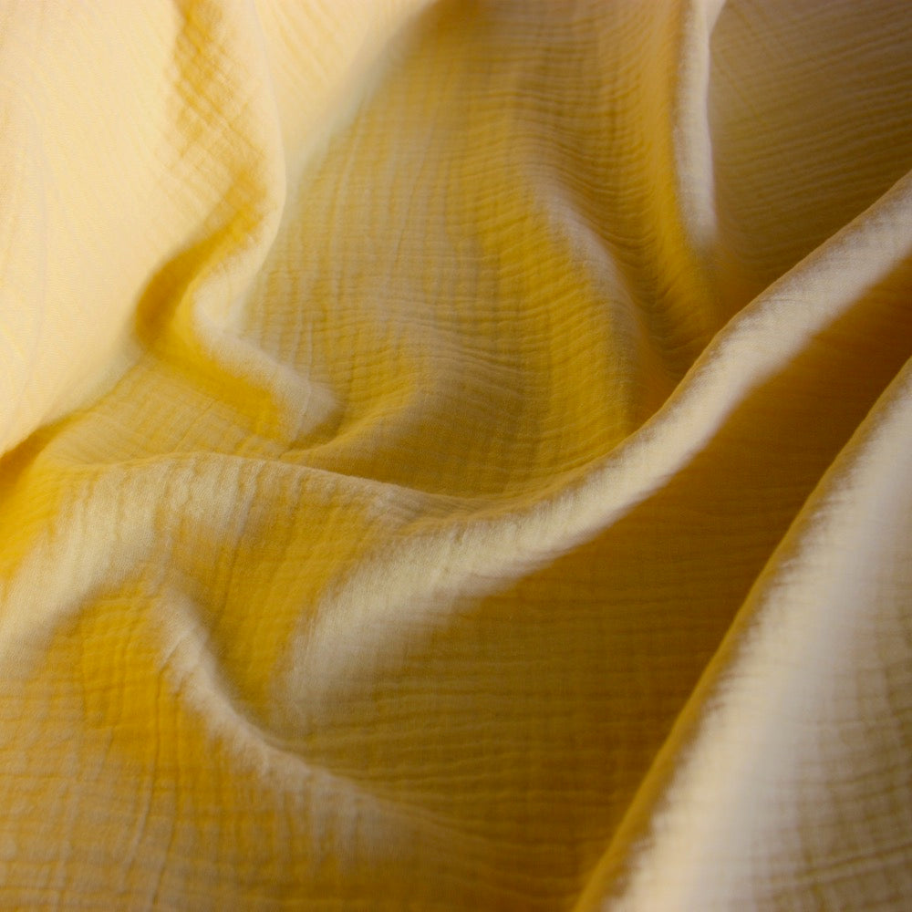 Cotton Double Gauze - Yellow