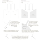 Bag.uettes - Zero Waste Wave Bag - PDF Pattern