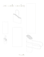 Bag.uettes - Zero Waste Wave Bag - PDF Pattern